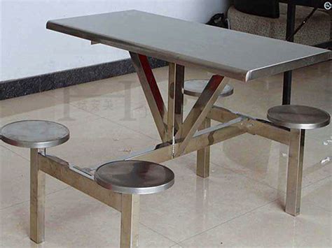潍坊市饭店不锈钢餐桌椅定做