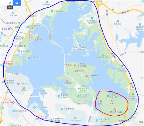 澄海东湖地图