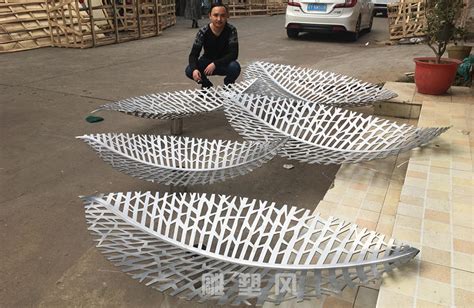 濮阳不锈钢树叶雕塑生产厂家