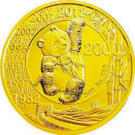 熊猫30周年金银币