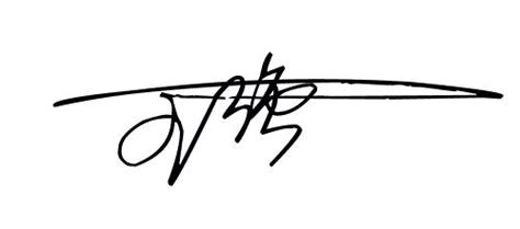 王强艺术签名连笔