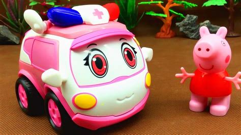 玩具警车视频小猪佩奇