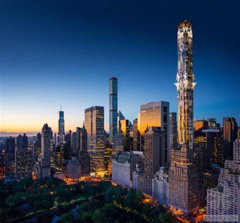 现代化的摩天大楼是一种纽约现象