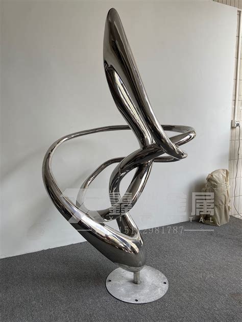 现代抽象不锈钢艺术雕塑