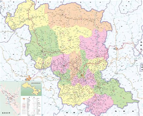 甘肃徽县城区地图