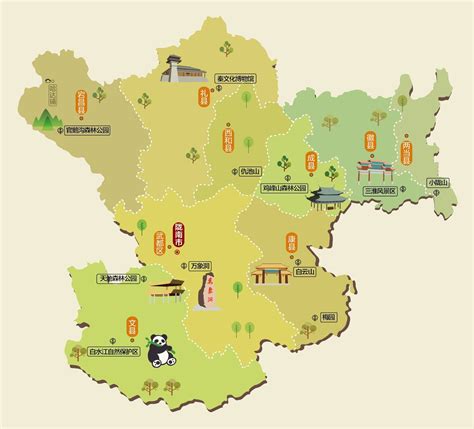 甘肃陇南市地图全图