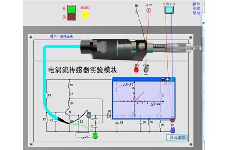 电涡流传感器测量位移实验总结
