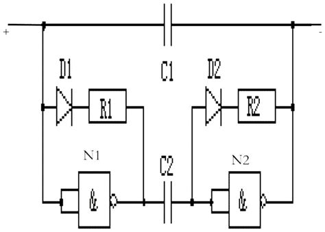 电涡流式位移传感器电路原理图