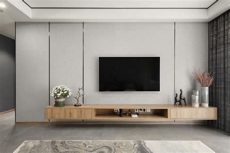 电视背景墙简单造型