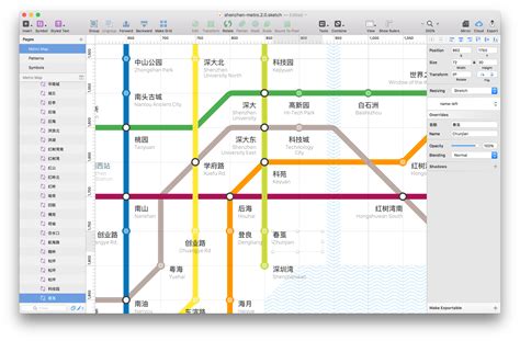 画地铁线路图app软件