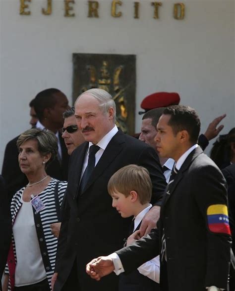 白俄罗斯总统为什么带着他儿子