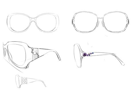眼镜形状定制设计