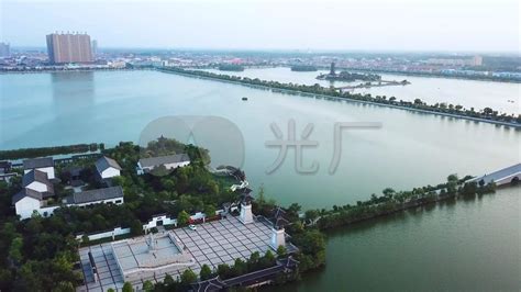 睢县北湖全景图片