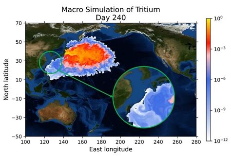 福岛核污染水入海模拟