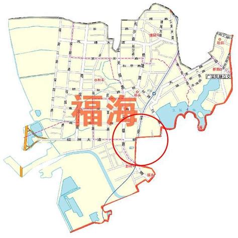 福海街道地图