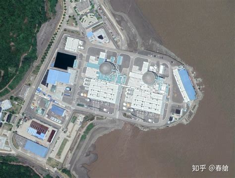 秦山核电站分布图