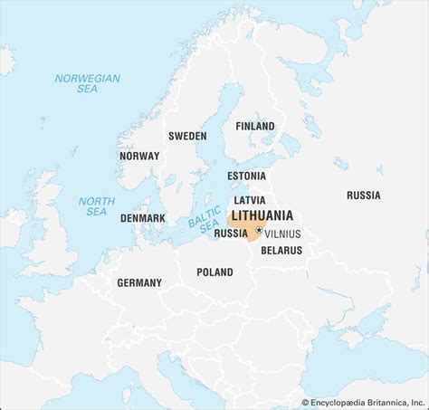 立陶宛国土面积和人口