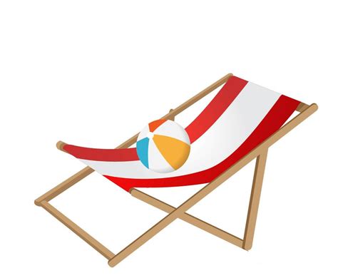 简单的沙滩椅怎么画