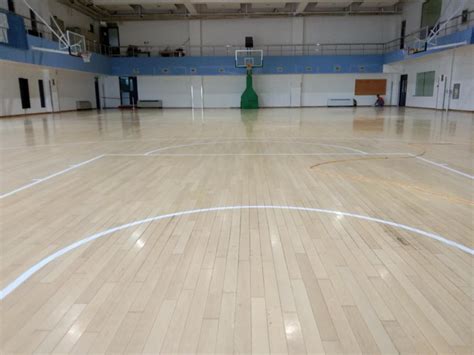 篮球馆专用运动木地板厂家