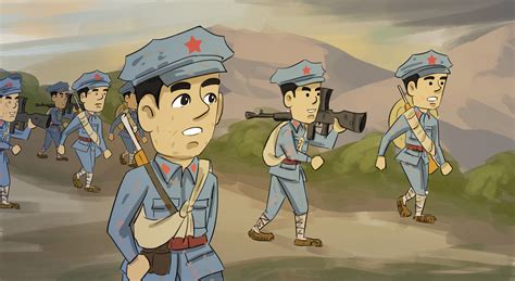 红军长征的故事动画片