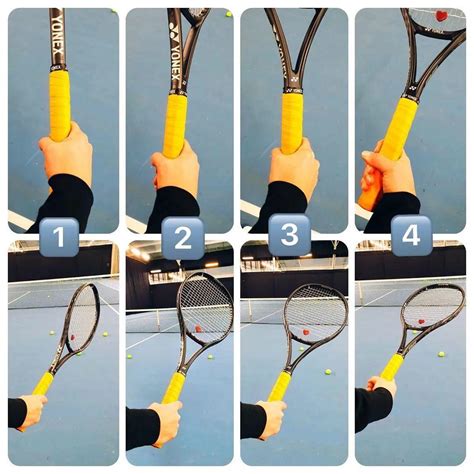 网球的五种主要握拍方法