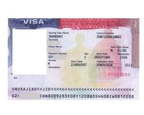 美国个人旅游签证