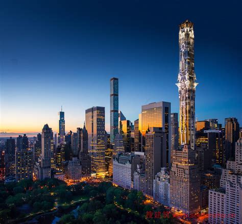 美国纽约的摩天大楼数量