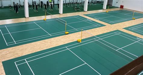 羽毛球运动地板分类