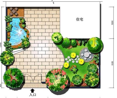 花坛设计平面图
