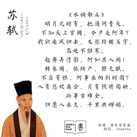 苏轼最著名的十首诗词