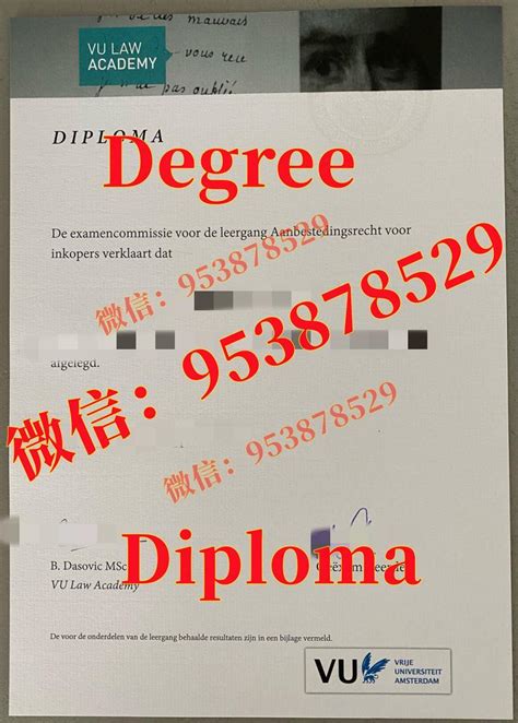 荷兰留学毕业证公证