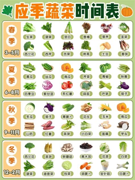 蔬菜种植季节表