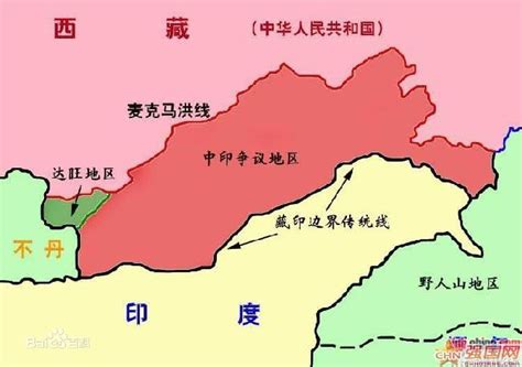 藏南地区地图