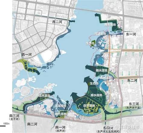 蚌埠市规划沙盘图