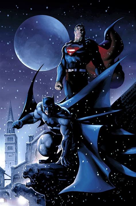 蝙蝠侠和超人并肩作战