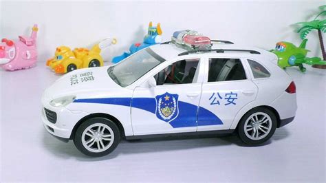 警车动画片儿童视频0-3岁警车玩具