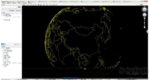 谷歌地球显示黑屏