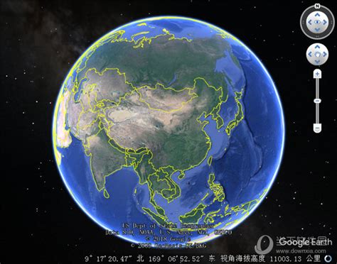 谷歌地球 三维地图