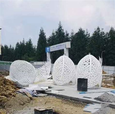 贵州小区装饰玻璃钢艺术装置定制