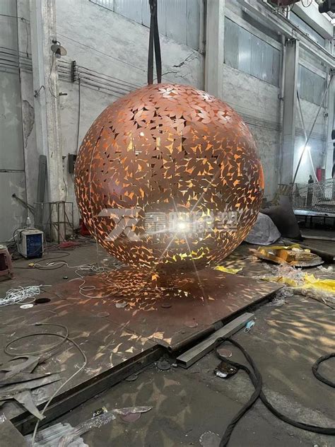 资阳圆球不锈钢雕塑制作