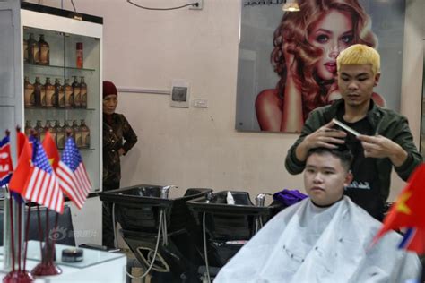 越南理发店价格不贵服务到位