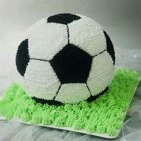 足球主题蛋糕图片