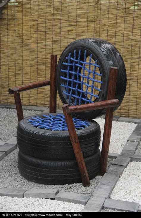 轮胎做休闲椅