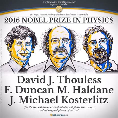 近十五年诺贝尔物理学奖获得者