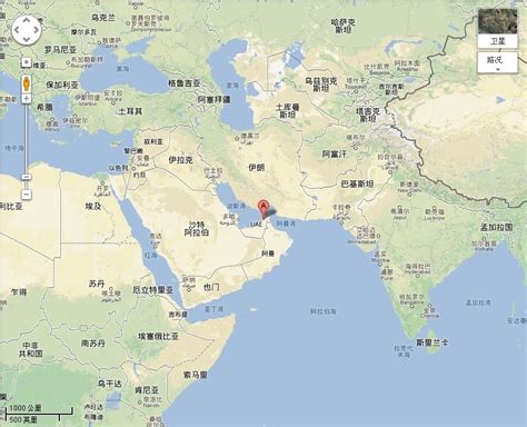迪拜在地图上哪个位置