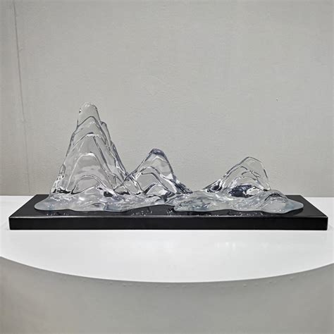 透明树脂雕塑假山