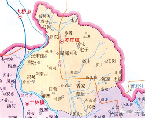 邓州各乡镇地图
