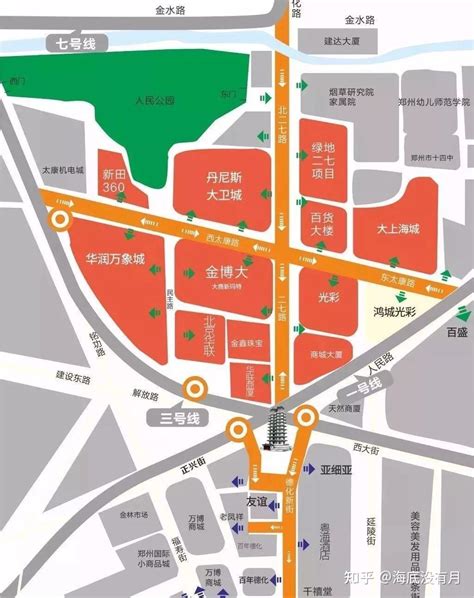 郑州市中心商圈怎么规划