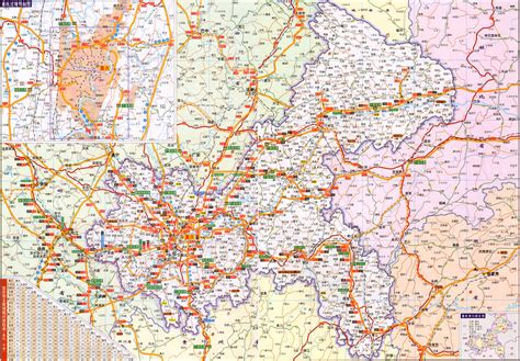 重庆市主城交通地图高清版