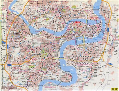 重庆市市区地图高清图